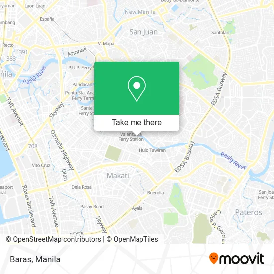 Baras map