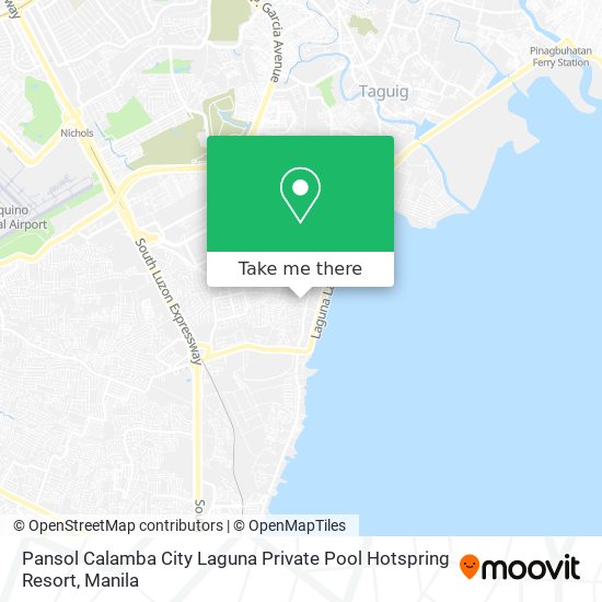 Pansol Calamba City Laguna Private Pool Hotspring Resort map