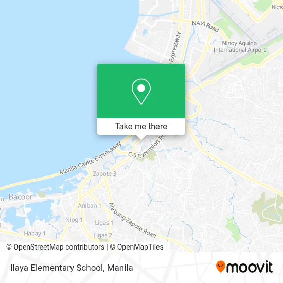 Ilaya Elementary School map
