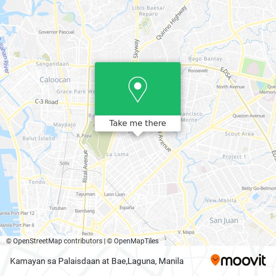 Kamayan sa Palaisdaan at Bae,Laguna map