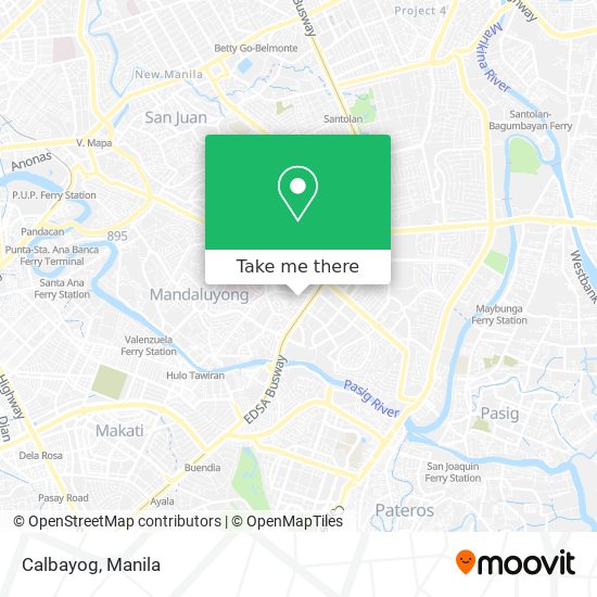 Calbayog map