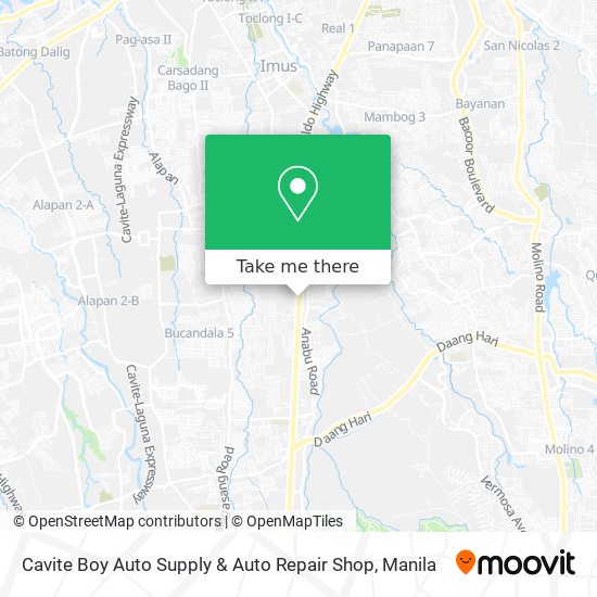 Cavite Boy Auto Supply & Auto Repair Shop map