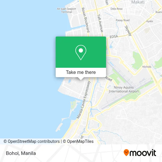 Bohol map