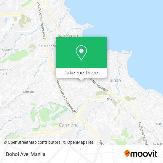 Bohol Ave map