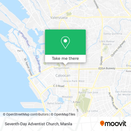 Seventh-Day Adventist Church map