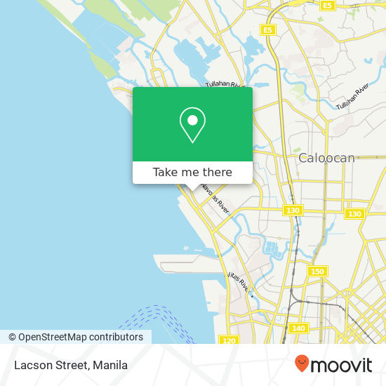 Lacson Street map