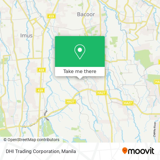 DHI Trading Corporation map