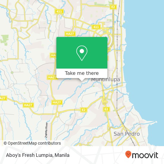 Aboy's Fresh Lumpia map