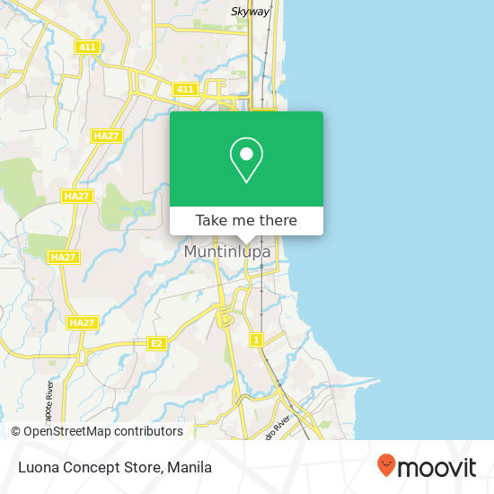 Luona Concept Store map