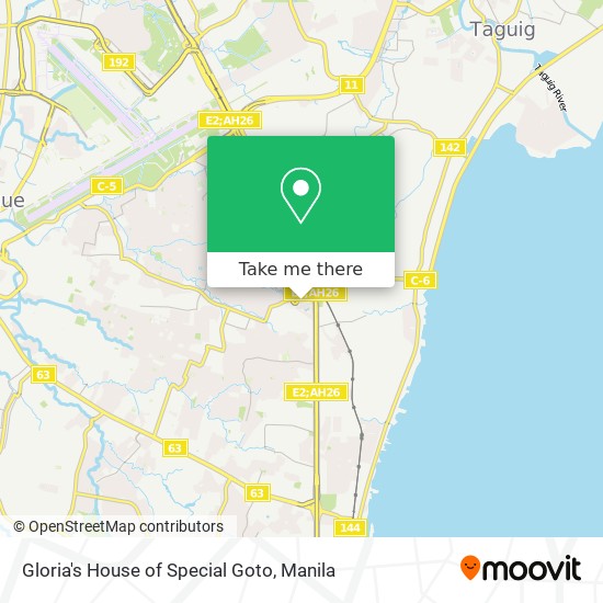 Gloria's House of Special Goto map
