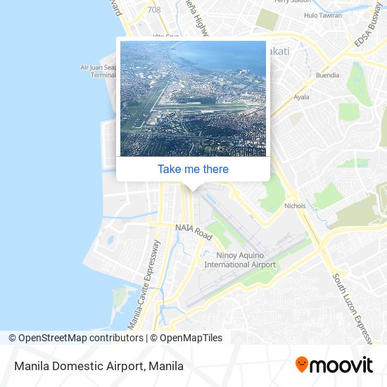 Manila Domestic Airport map