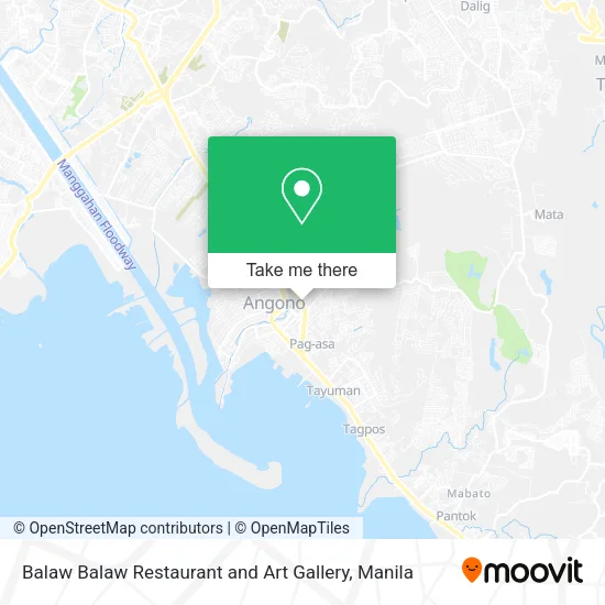 Balaw Balaw Restaurant and Art Gallery map