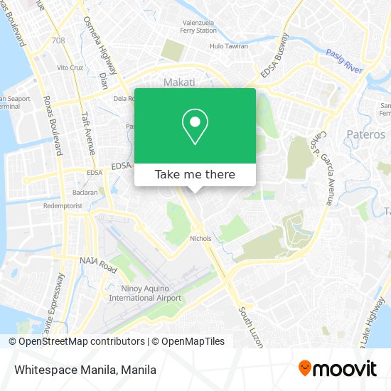 Whitespace Manila map