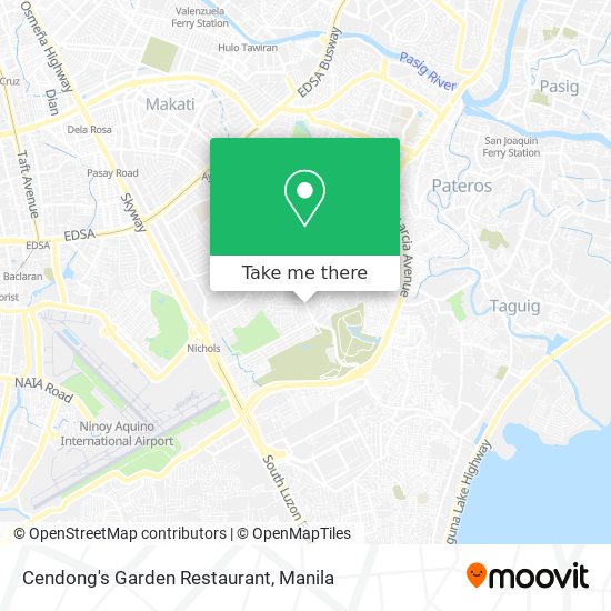 Cendong's Garden Restaurant map