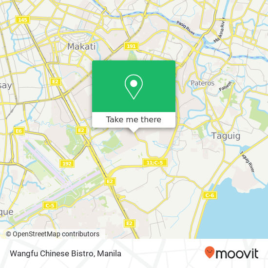 Wangfu Chinese Bistro map