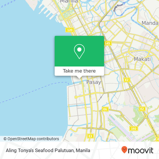 Aling Tonya's Seafood Palutuan map