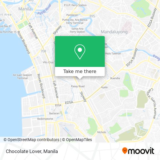 Chocolate Lover map