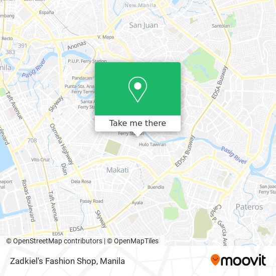 Zadkiel's Fashion Shop map