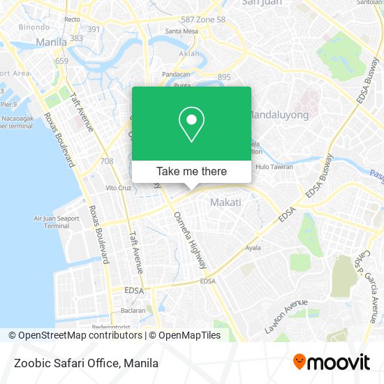 Zoobic Safari Office map