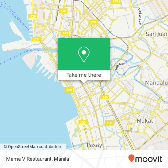 Mama V Restaurant map