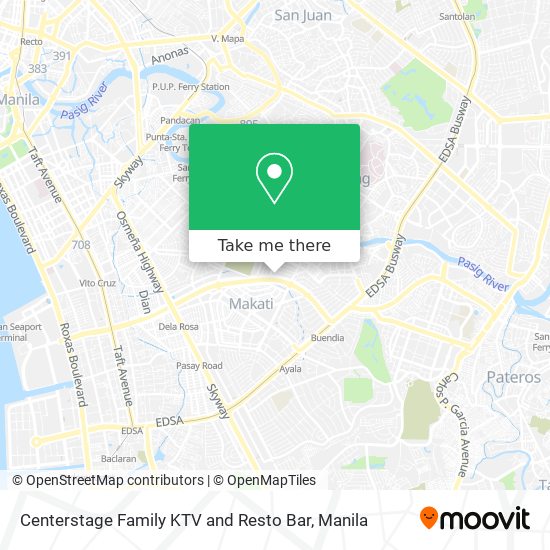 Centerstage Family KTV and Resto Bar map