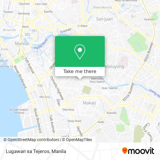 Lugawan sa Tejeros map