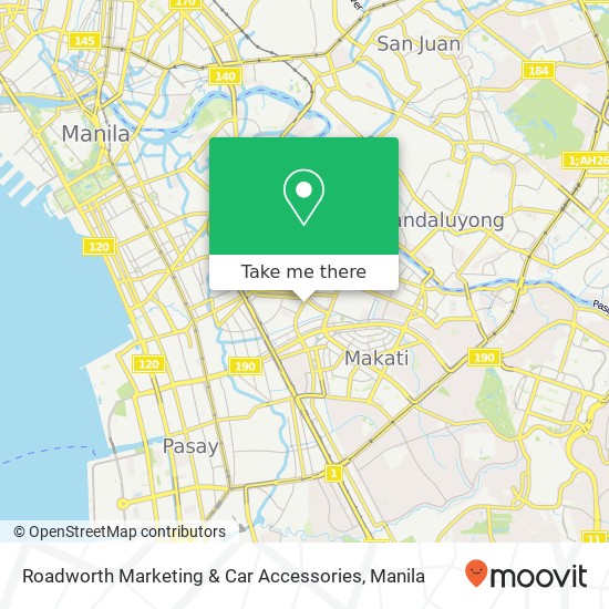 Roadworth Marketing & Car Accessories map