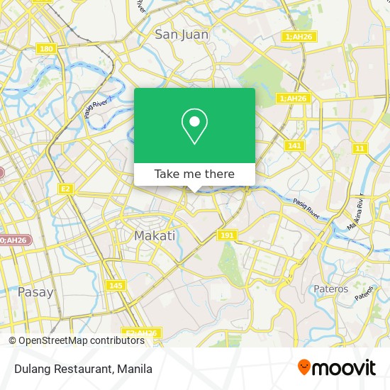 Dulang Restaurant map