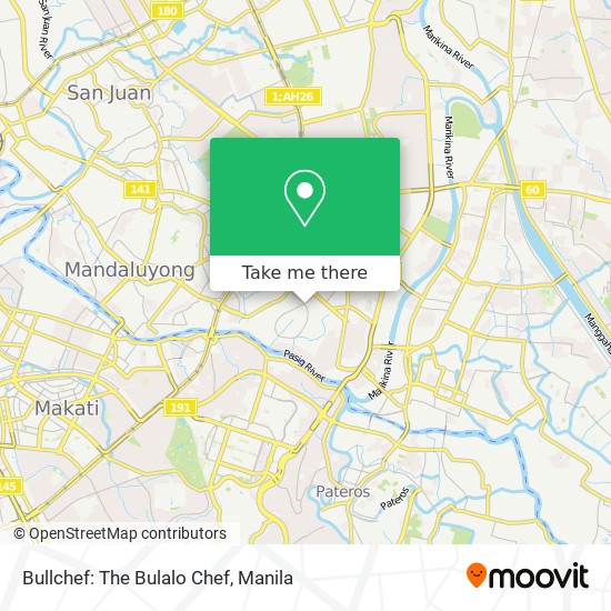 Bullchef: The Bulalo Chef map