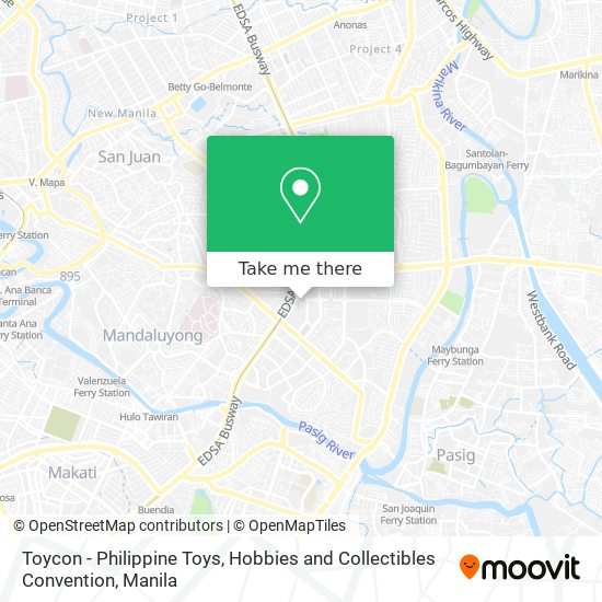 Toycon - Philippine Toys, Hobbies and Collectibles Convention map