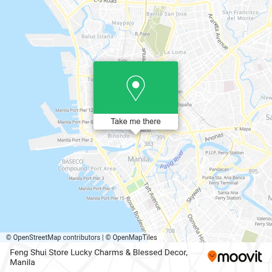 Feng Shui Store Lucky Charms & Blessed Decor map