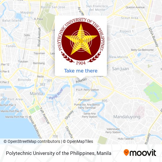 Polytechnic University of the Philippines map