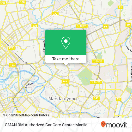 GMAN 3M Authorized Car Care Center map
