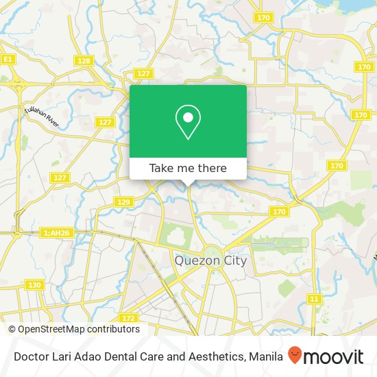 Doctor Lari Adao Dental Care and Aesthetics map