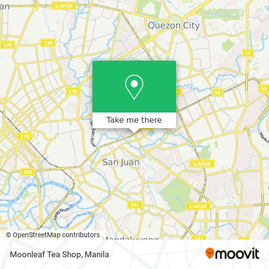 Moonleaf Tea Shop map