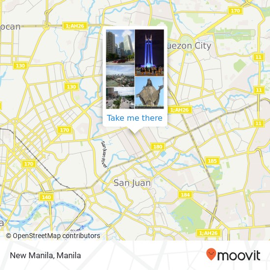 New Manila map