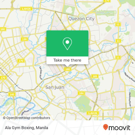 Ala Gym Boxing map