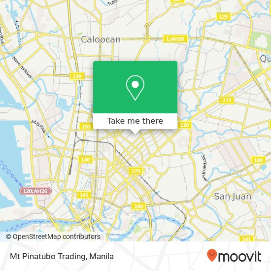 Mt Pinatubo Trading map