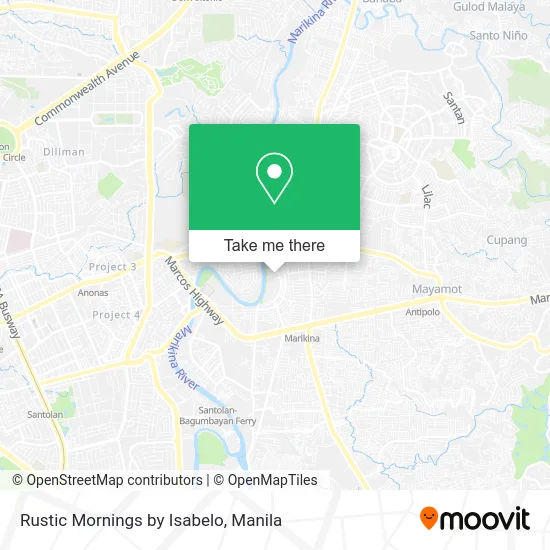 Rustic Mornings by Isabelo map