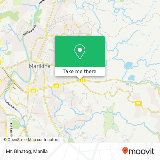 Mr. Binatog map