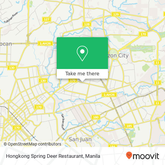 Hongkong Spring Deer Restaurant map