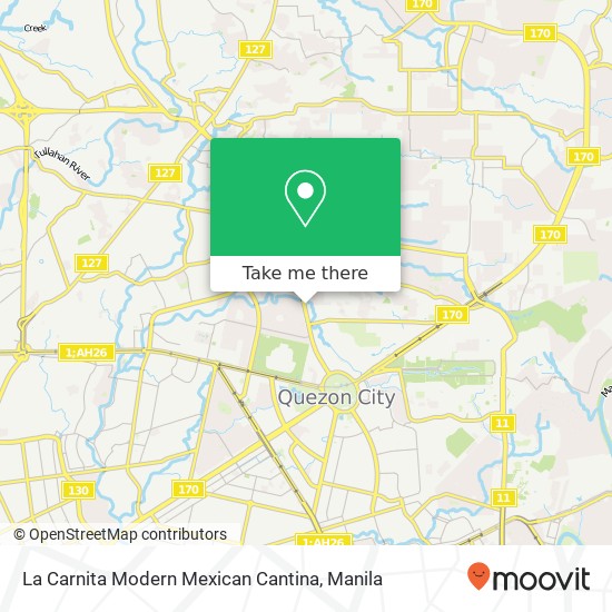 La Carnita Modern Mexican Cantina map