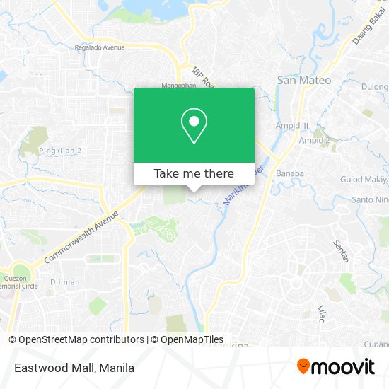 Eastwood Mall map