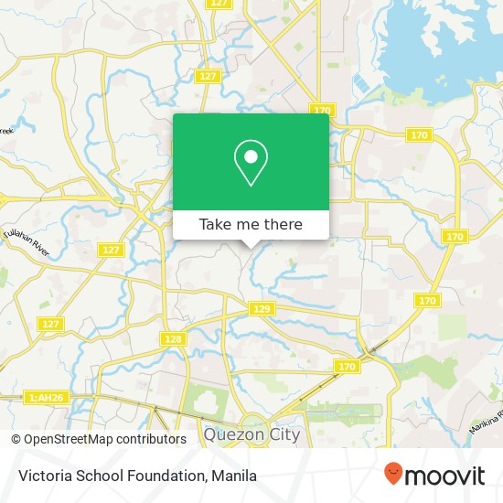 Victoria School Foundation map