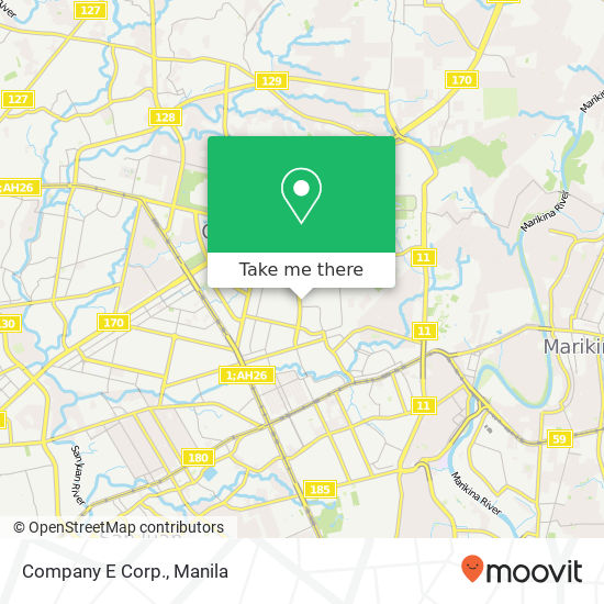 Company E Corp. map
