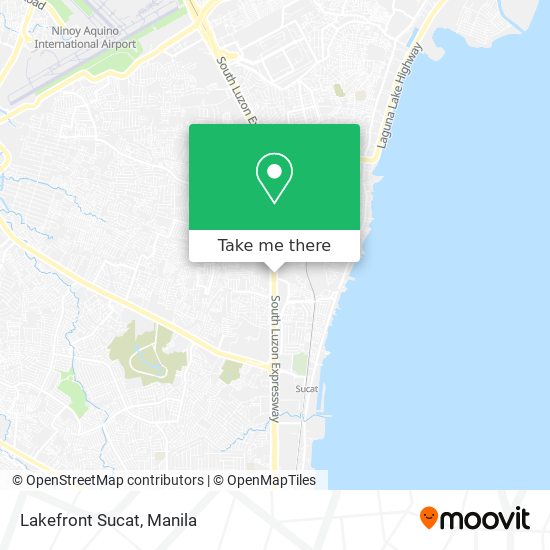 Lakefront Sucat map