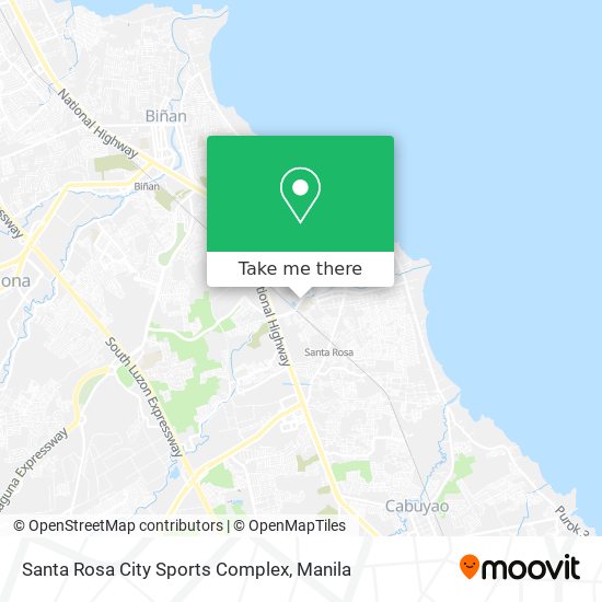 How to get to Santa Rosa City Sports Complex by bus or train?