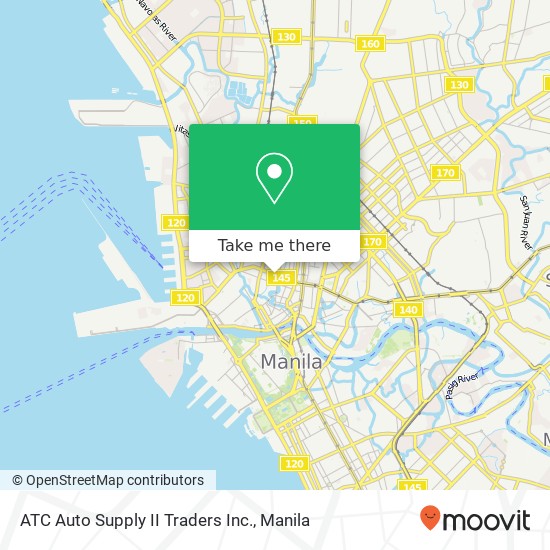 ATC Auto Supply II Traders Inc. map