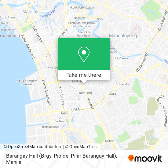 Barangay Hall (Brgy. Pio del Pilar Barangay Hall) map