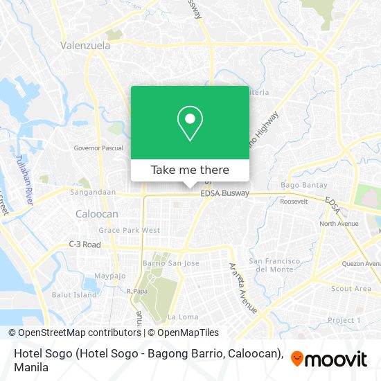 Hotel Sogo (Hotel Sogo - Bagong Barrio, Caloocan) map